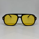 Óculos Aviador Flash Lente Amarela