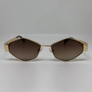 Óculos Losango Luxury Marrom Degrade