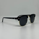 Óculos Clubmaster Lente Preta