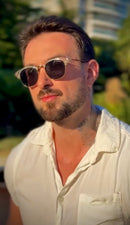 Óculos Zeus Quadrado Jaguar Transparente