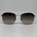 Óculos Hexagonal Empire Gold Lente Fume