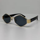 Óculos Losango Luxury Duo Lente Preta