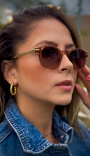 Óculos Harley Rose Translúcido