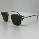 Óculos Zeus Quadrado Âmbar