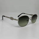 Óculos Salazar Gold Lente Verde Degrade