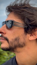 Óculos Zax Titanium Dark Slim