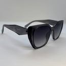 Óculos Lunaire Cinza Translúcido