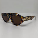 Óculos Cleópatra Gold Tartaruga