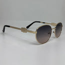 Oculos Salazar Gold Lente Fume