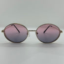 Óculos Josefina Gold Lente Rosa/Lilas