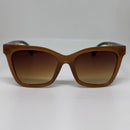 Óculos Dalila Caramelo Xadrez Gatinho