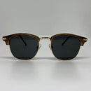 Óculos Zeus Quadrado Marrom Translúcido