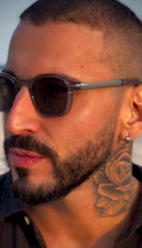 Óculos Harley Cinza Translúcido