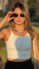 Óculos Orus Gold Lente Preta