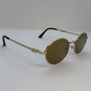 Óculos Fux Gold Lente Dourada