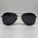 Óculos Aviador Lui Silver