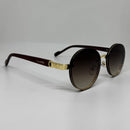 Óculos Nilo Gold Marrom Bambu