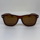 Óculos Maresias Marrom Bambu Escuro Polarizado