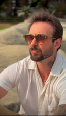 Óculos Depp Marrom Translúcido