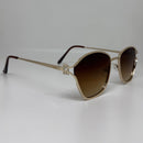 Óculos Feline Gold Marrom Degrade