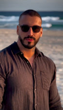 Óculos Harley Cinza Translúcido