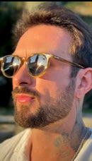 Óculos Recreio Marrom Translúcido Polarizado