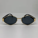 Óculos Losango Luxury Duo Lente Preta