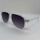 Óculos Aviador Destroyer Transparente