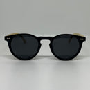 Óculos Bossa Nova Dark Bambu Redondo Polarizado