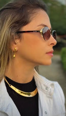 Óculos Laurence Gold Tartaruga