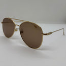 Óculos Aviador Dumont Gold Lente Marrom