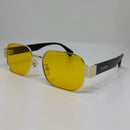 Óculos Lets Gold Lente Amarela