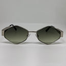 Óculos Losango Luxury Lente Verde Degrade