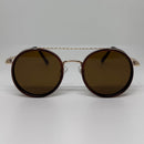 Óculos Nova Iorque Marrom Fosco