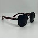 Óculos Martines Dark Bambu Escuro