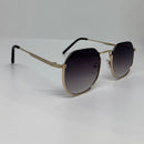 Óculos Hexagonal Majestic Gold Shadow