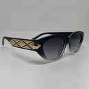 Óculos Cleópatra Black And White