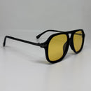 Óculos Aviador Lavie Lente Amarela