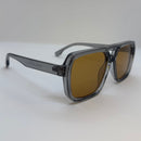 Óculos Aviador Bruck Azul Translúcido