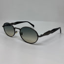 Óculos Vic Grafite Lente Verde Retrô