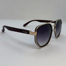 Óculos Martines Gold Shadow Bambu Escuro