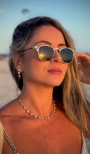 Óculos Zeus Quadrado Jaguar Transparente