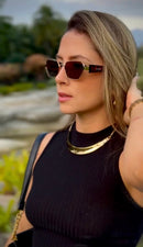 Óculos Jenner Tartaruga Degrade Valhala