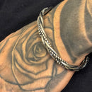 Pulseira em Aço Trançada