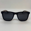 Óculos Pontal Azul Marinho Bambu Escuro