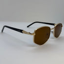 Óculos Bricks Gold Marrom