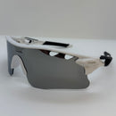 Óculos Race Branco Lente Prata