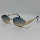 Óculos Losango Luxury Gold Vision
