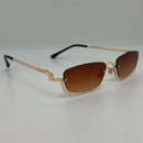 Óculos Vivaz Gold Marrom Degrade