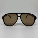 Óculos Aviador Wolner Marrom